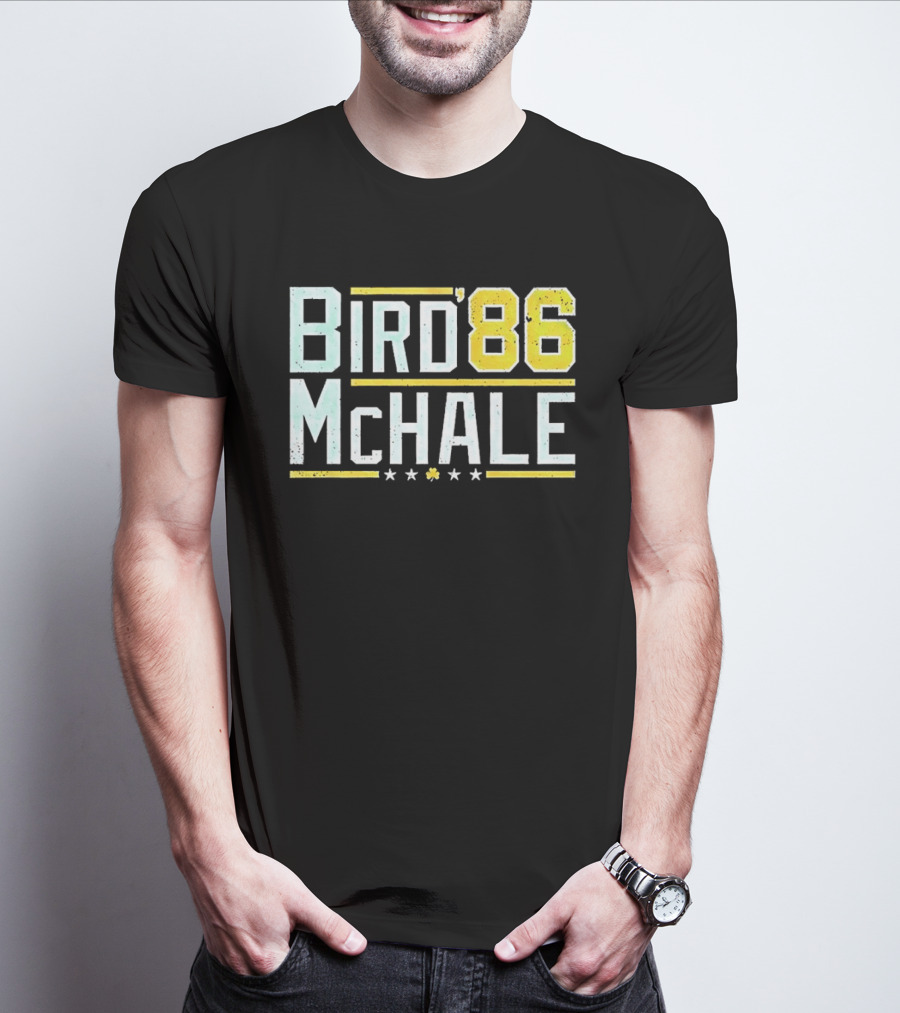 Bird '86 McHale Retro Basketball T-Shirt