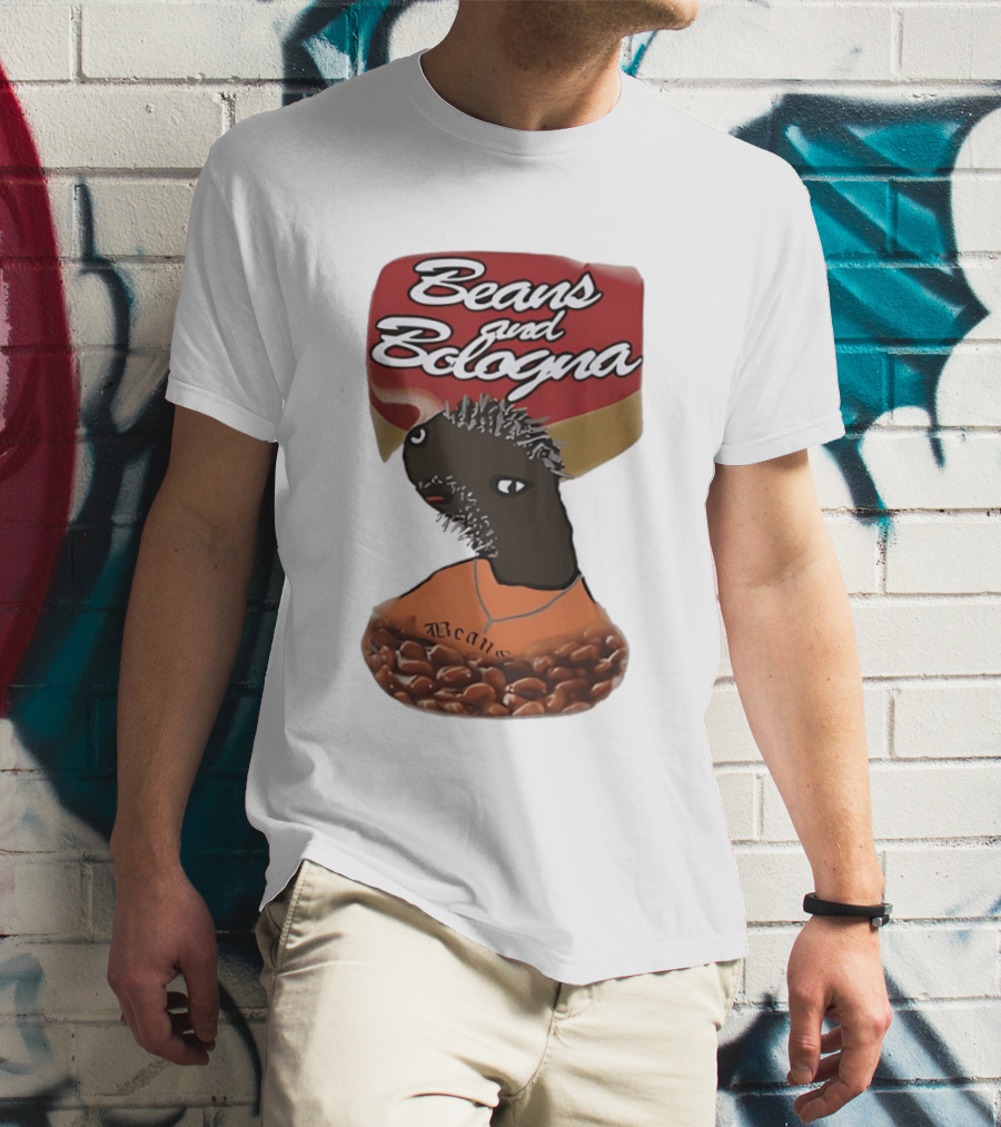 Beans And Bologna Can Head Character With Beans T-Shirt