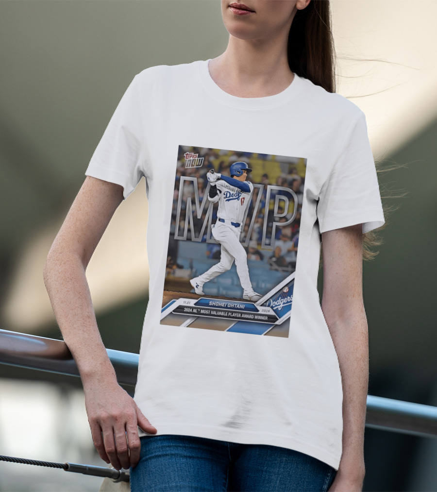 Shohei Ohtani 2024 NL Most Valuable Player Dodgers Baseball MVP T-Shirt