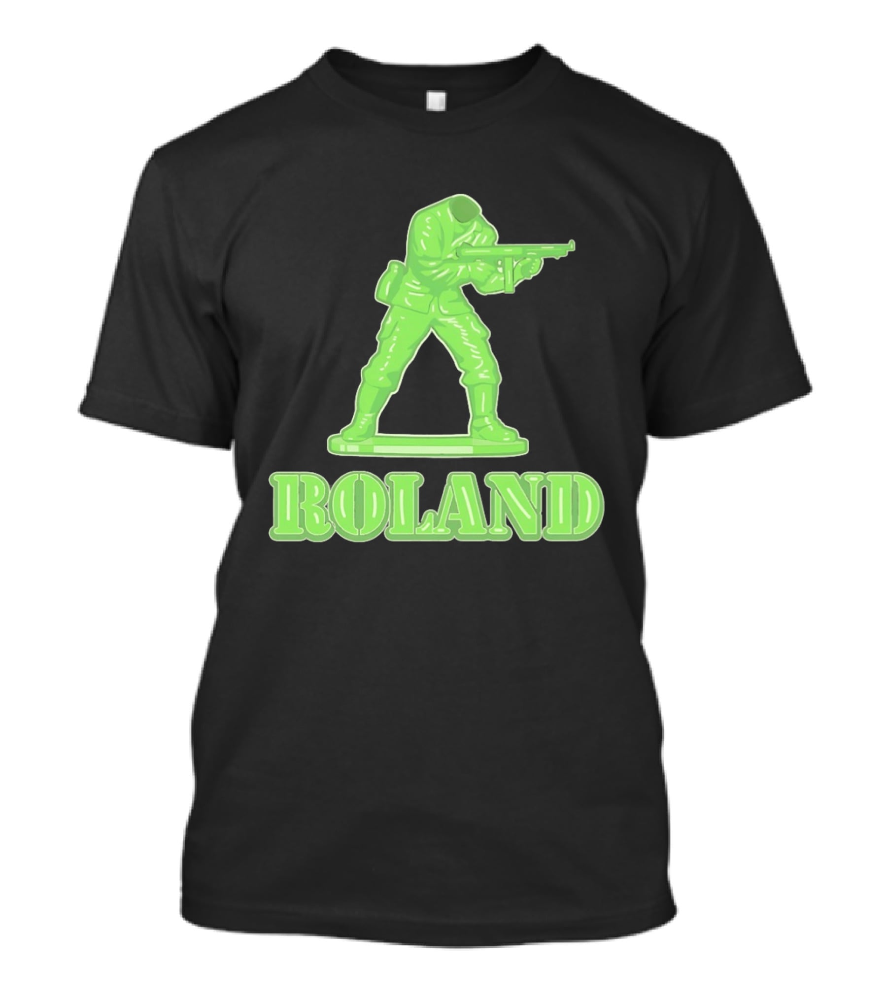 Warren Zevon Roland The Headless Thompson Gunner Retro Soldier T-Shirt