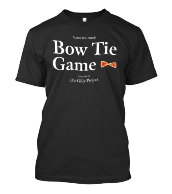 March 30th 2019 Cleveland Cavaliers Bow Tie Game Event T-Shirt