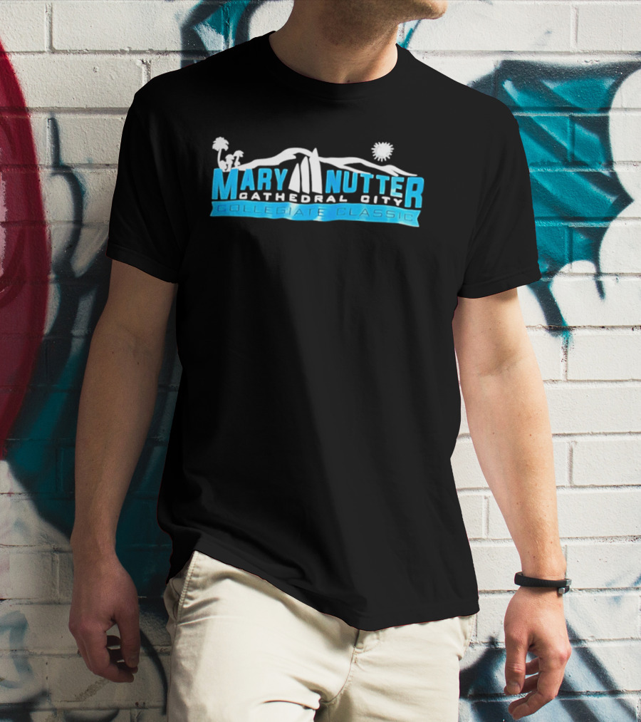 Mary Nutter Cathedral City Collegiate Classic Palms Mountains Sun T-Shirt
