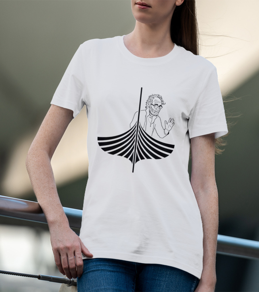 Charles Bruce Foundation Boat And Person T-Shirt
