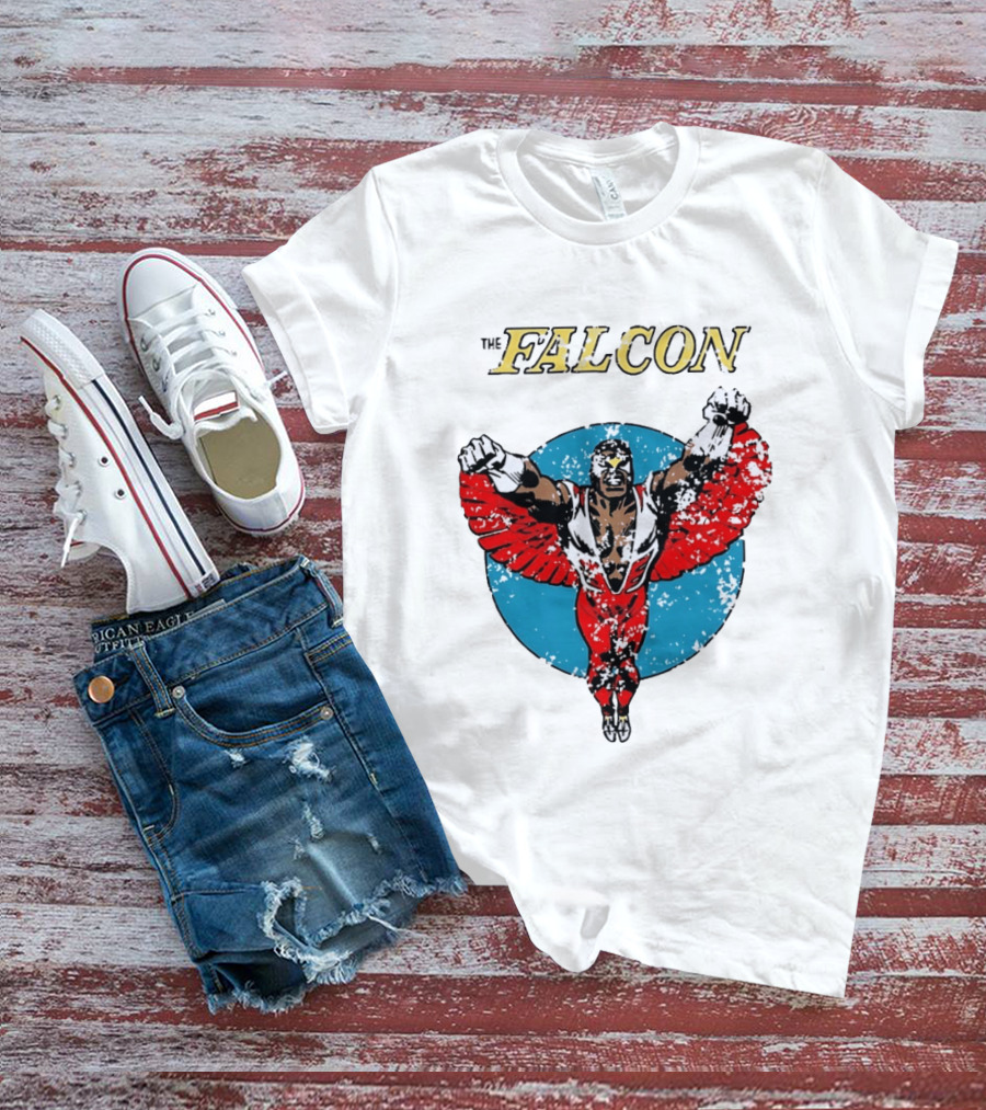 The Falcon Flying Marvel Comics T-Shirt