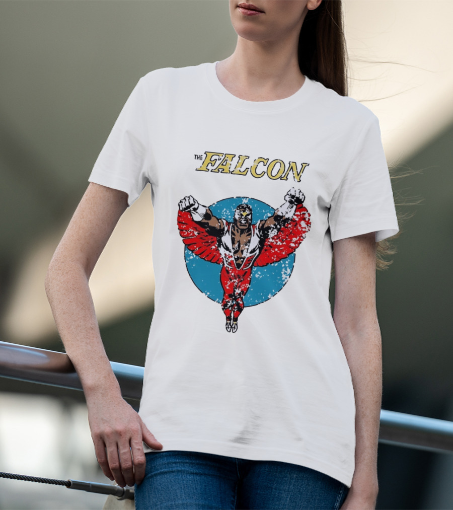 The Falcon Flying Marvel Comics T-Shirt