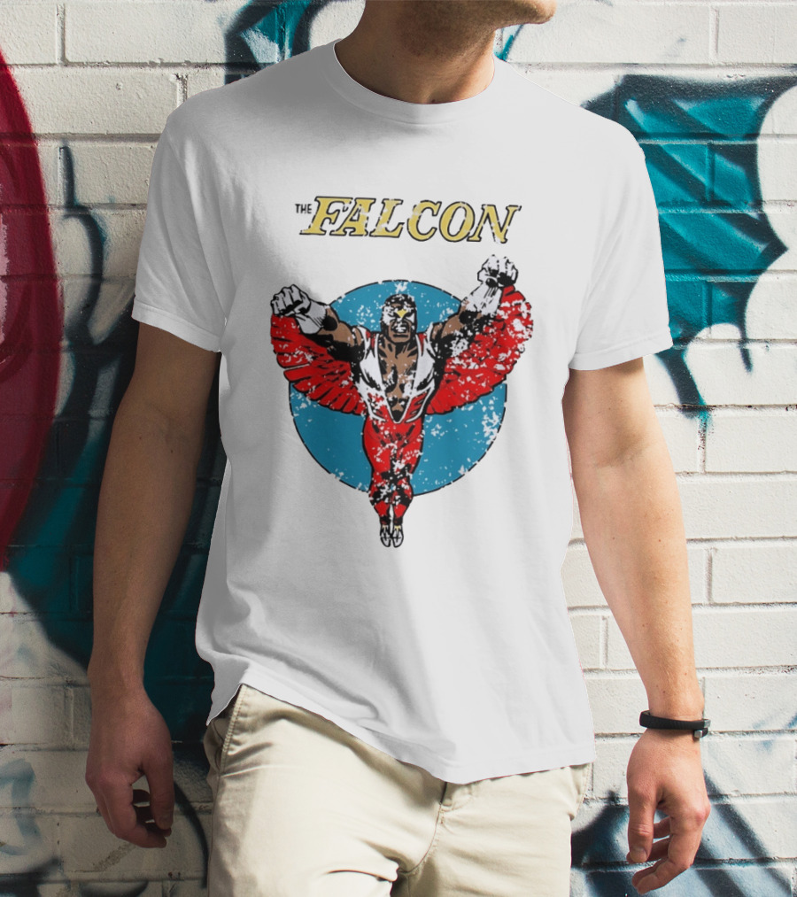The Falcon Flying Marvel Comics T-Shirt