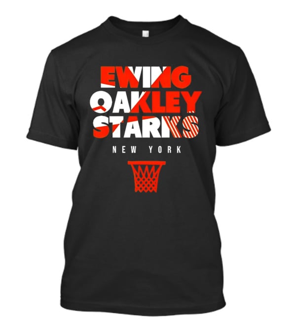 Ewing Oakley Starks New York Basketball Legacy T-Shirt