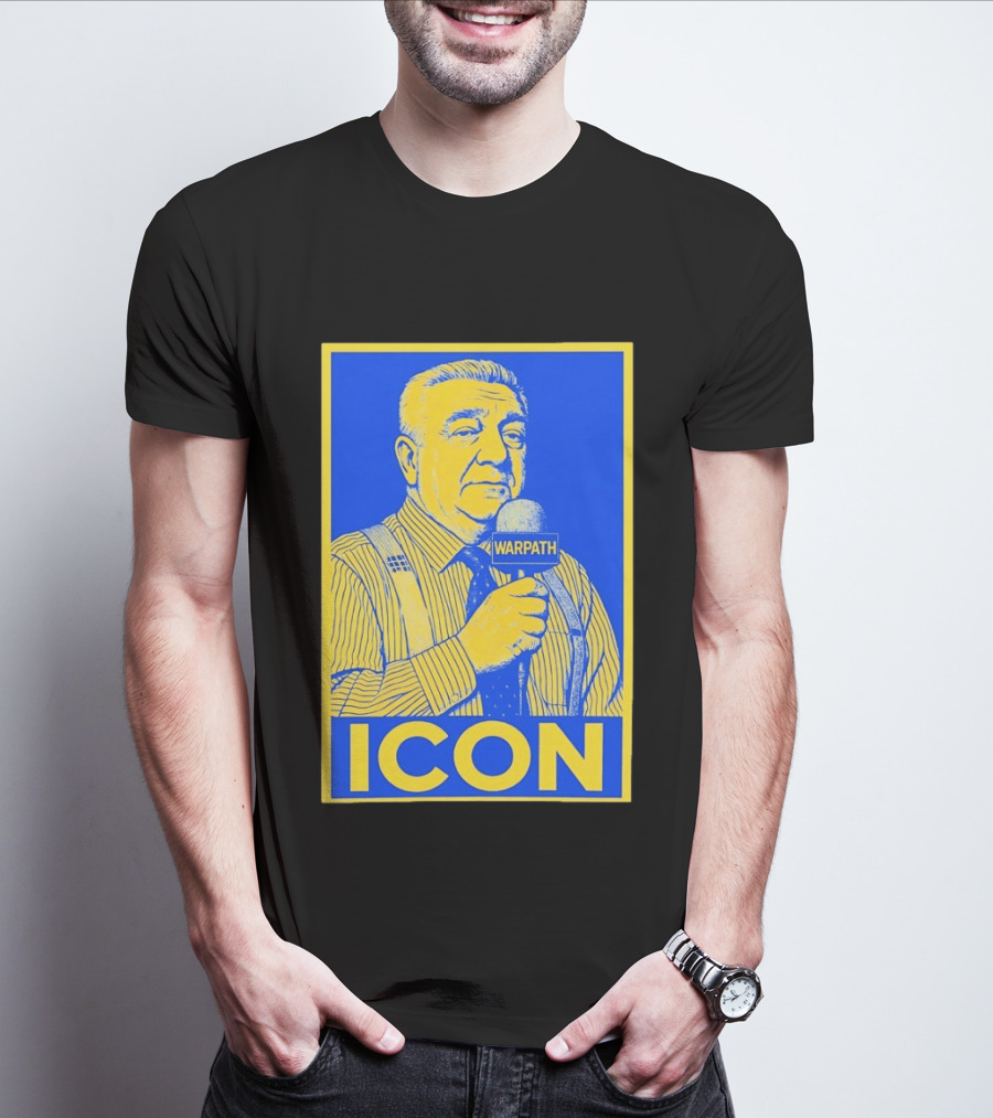 Larry King Warpath Microphone T-Shirt