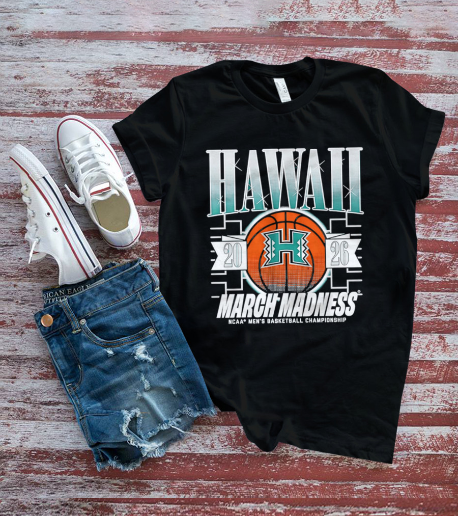 Hawaii 2026 March Madness NCAA Men's Basketball Championship T-Shirt