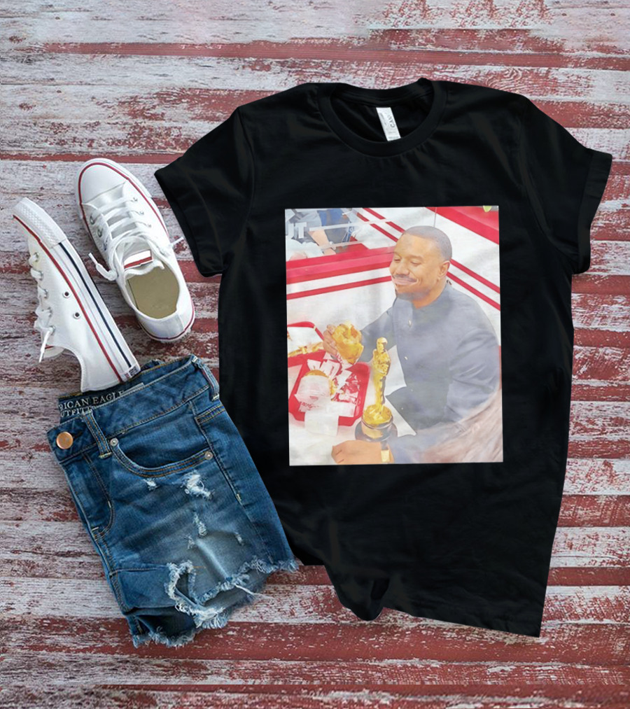 Michael B Jordan Burger Celebration Sinners 2026 Oscar T-Shirt