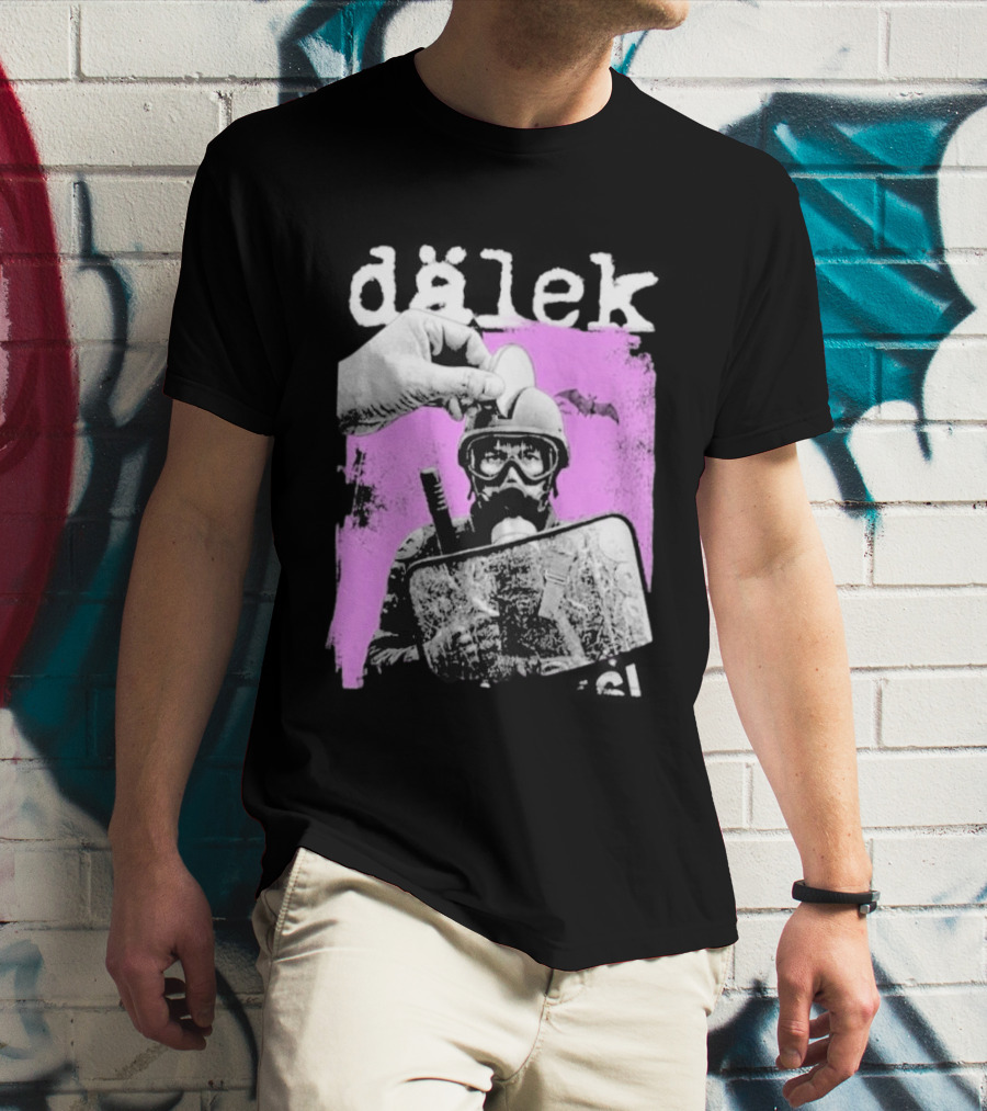 Dalek Brilliance Moon Tour Riot Gear Gas Mask T-Shirt