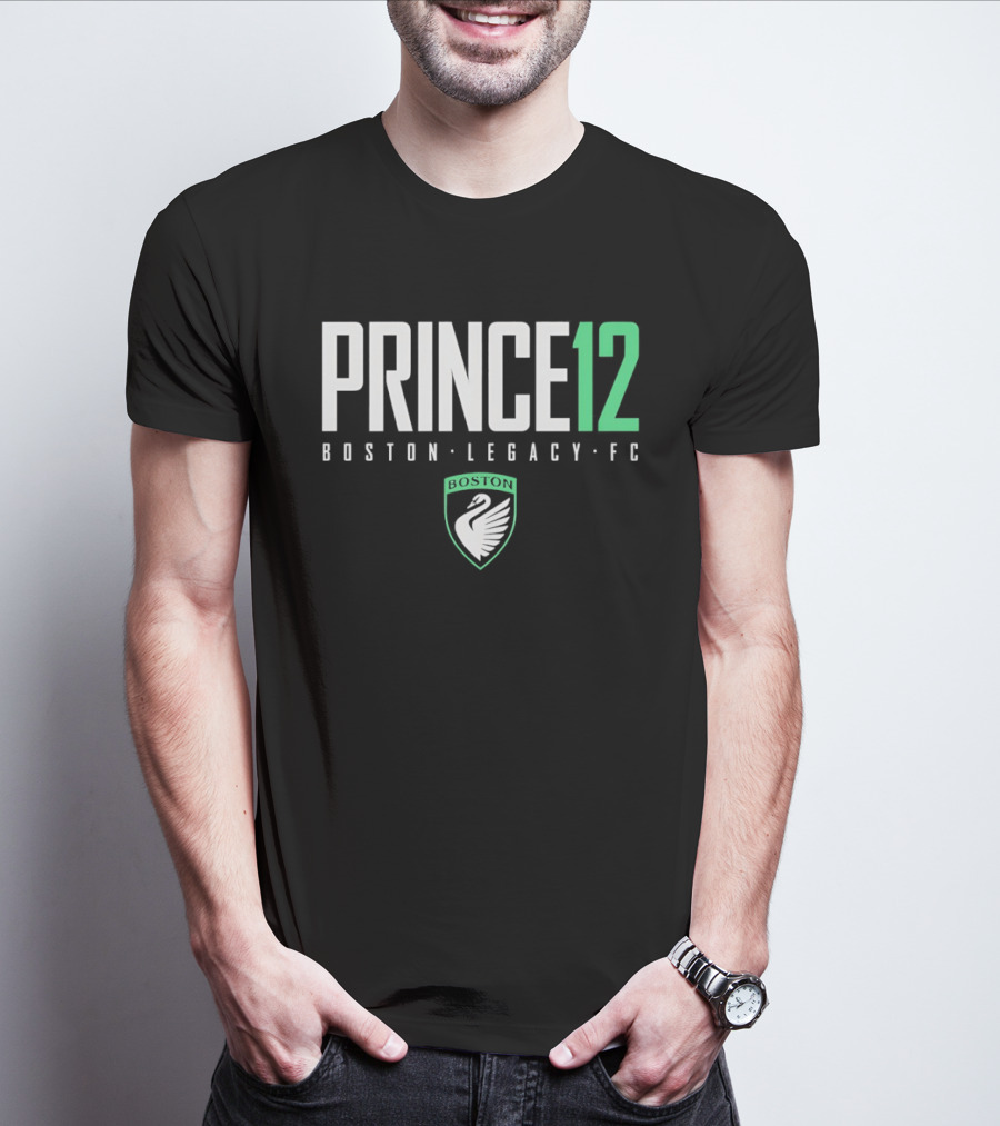 Prince12 Nichelle Prince Boston Legacy FC Swan T-Shirt