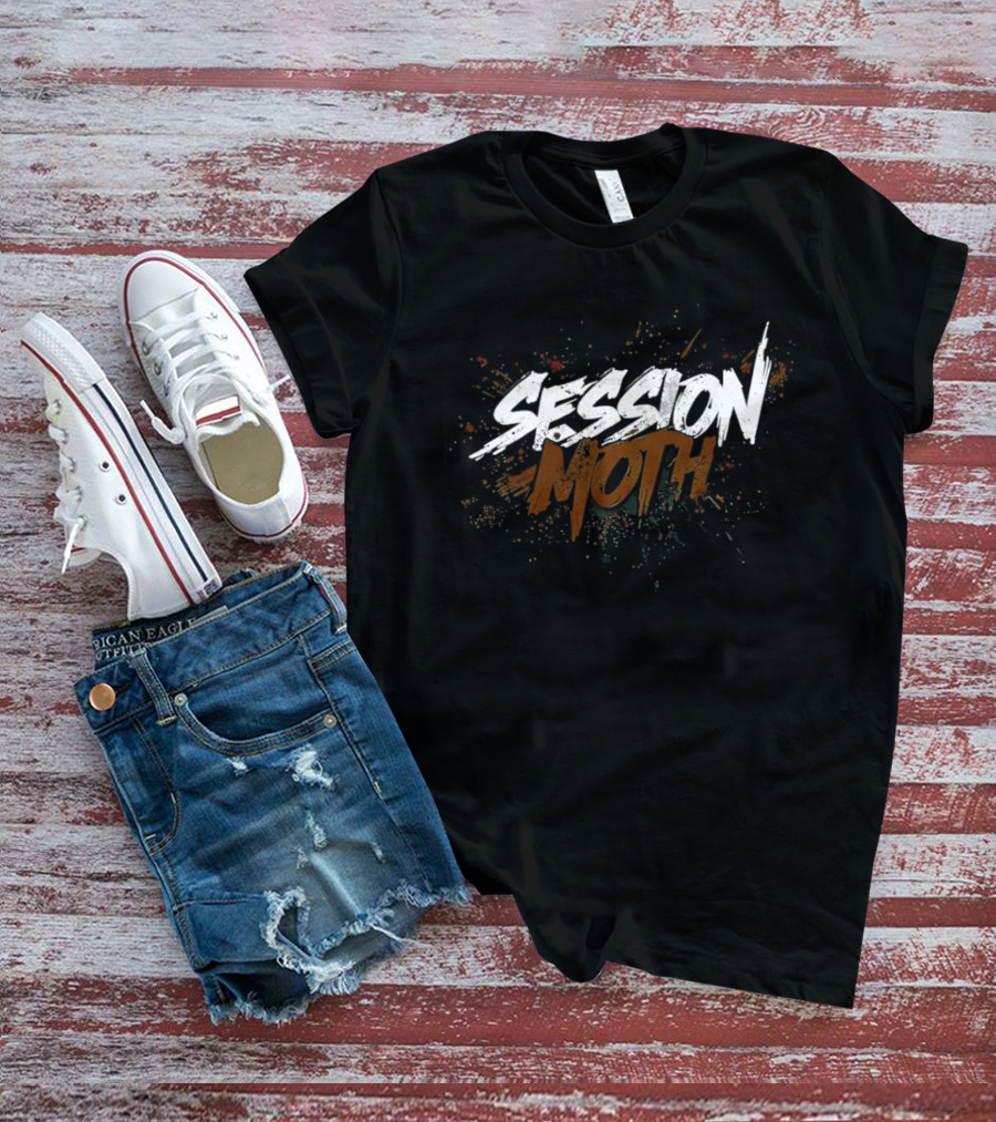 Session Moth Graphic Splash T-Shirt