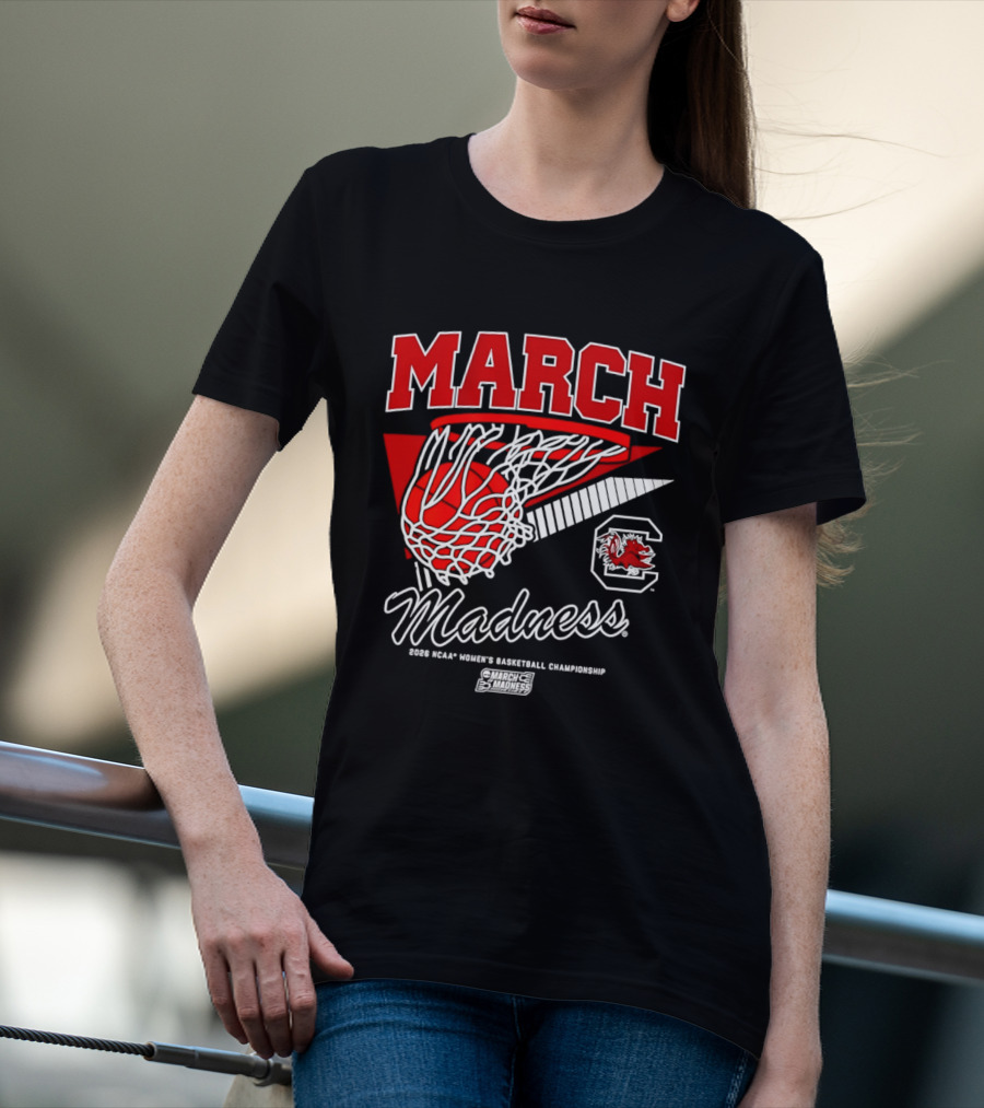 2026 NCAA Women's Basketball Championship March Madness South Carolina Gamecocks T-Shirt