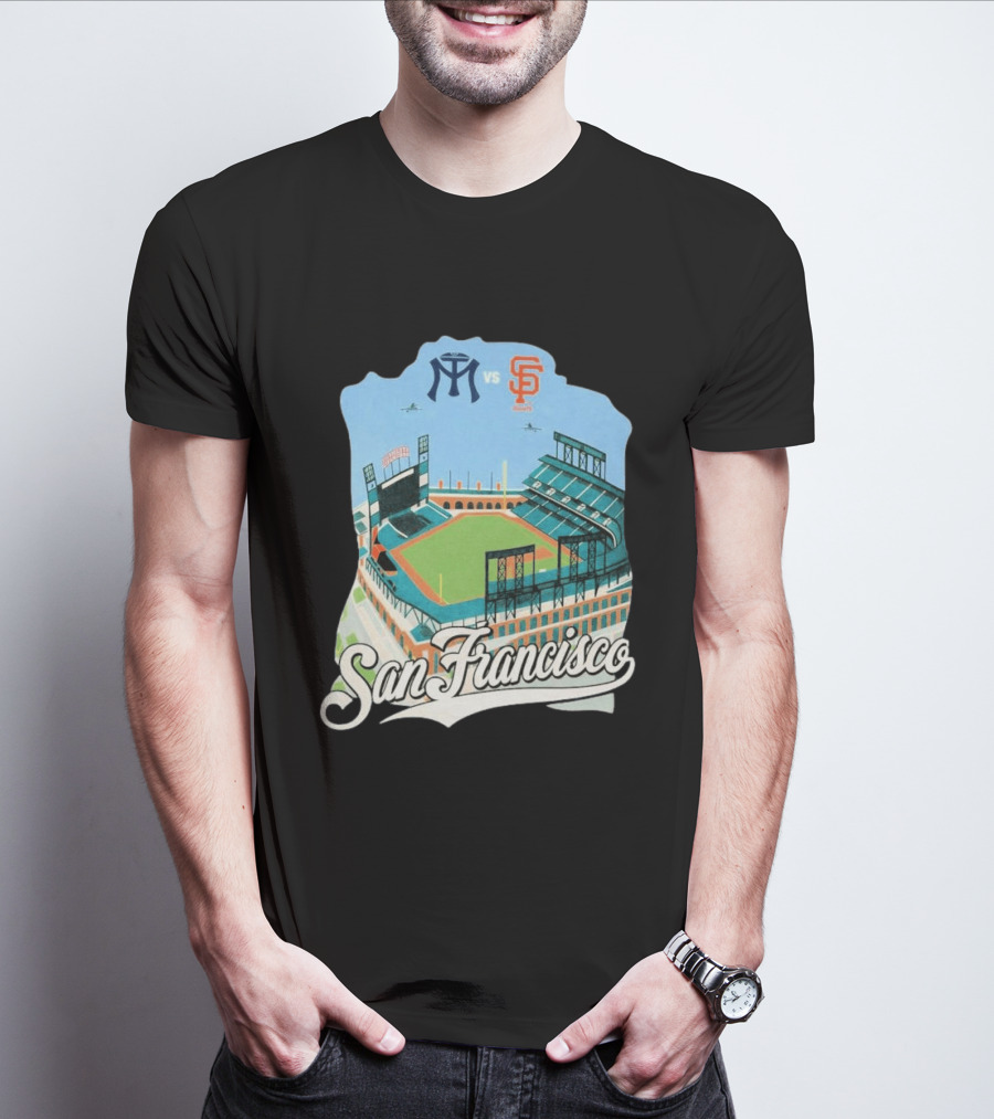 Sultanes Vs Giants 2026 San Francisco Stadium Showdown T-Shirt