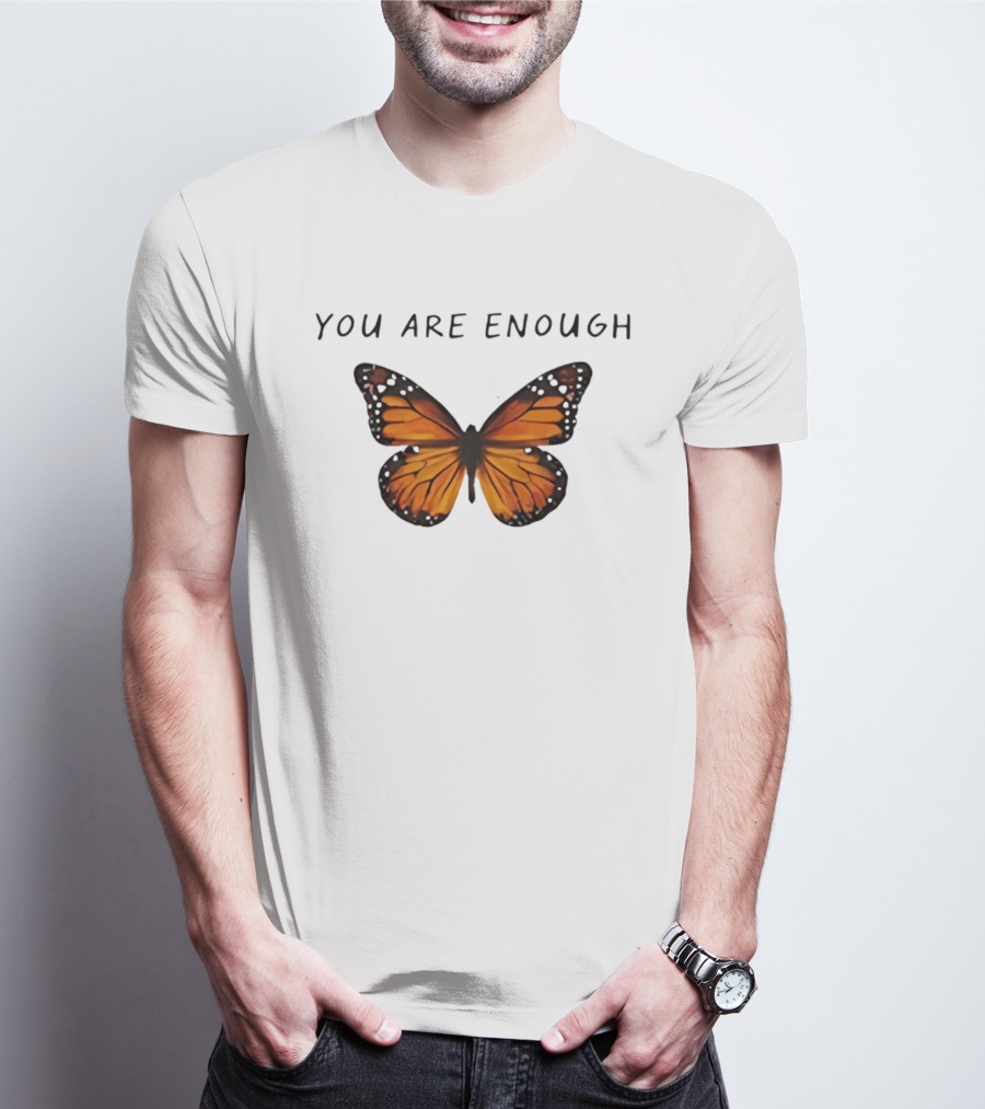 Charlotte Flair You Are Enough Butterfly Affirmations T-Shirt