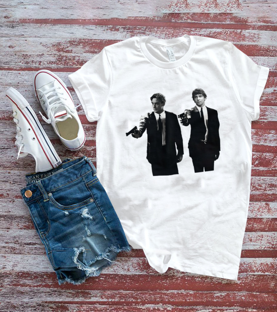 George Russell Kimi Antonelli Pulp Fiction Racing Showdown T-Shirt