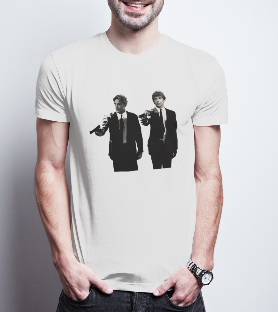 George Russell Kimi Antonelli Pulp Fiction Racing Showdown T-Shirt