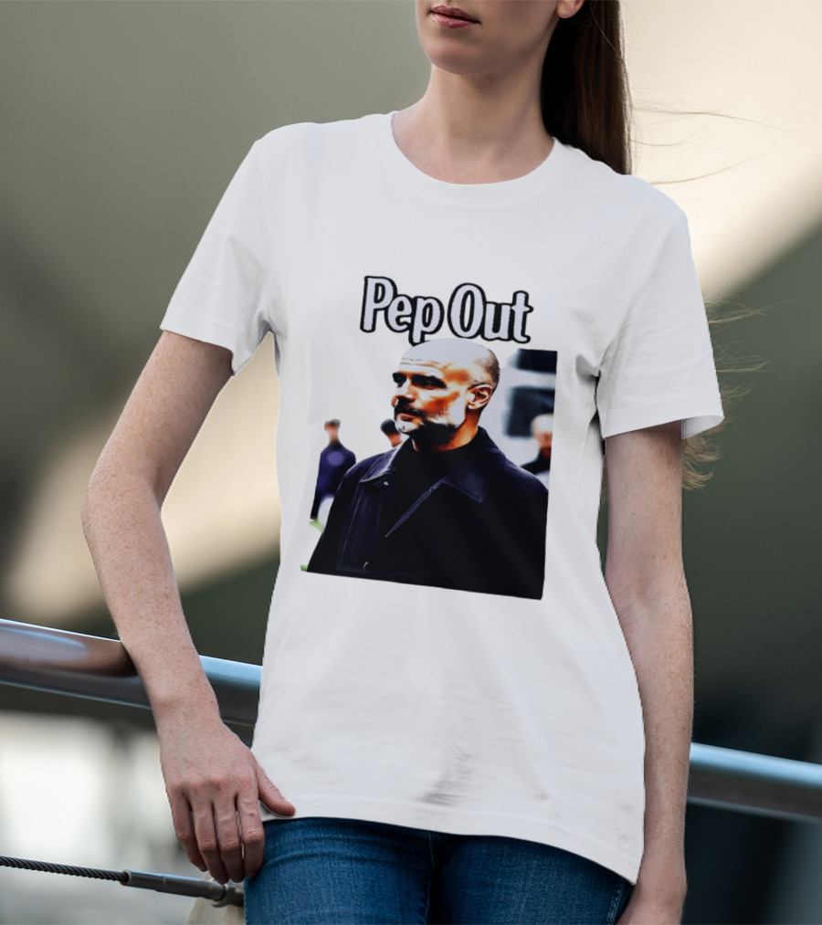 Pep Out Football Manager Critique T-Shirt