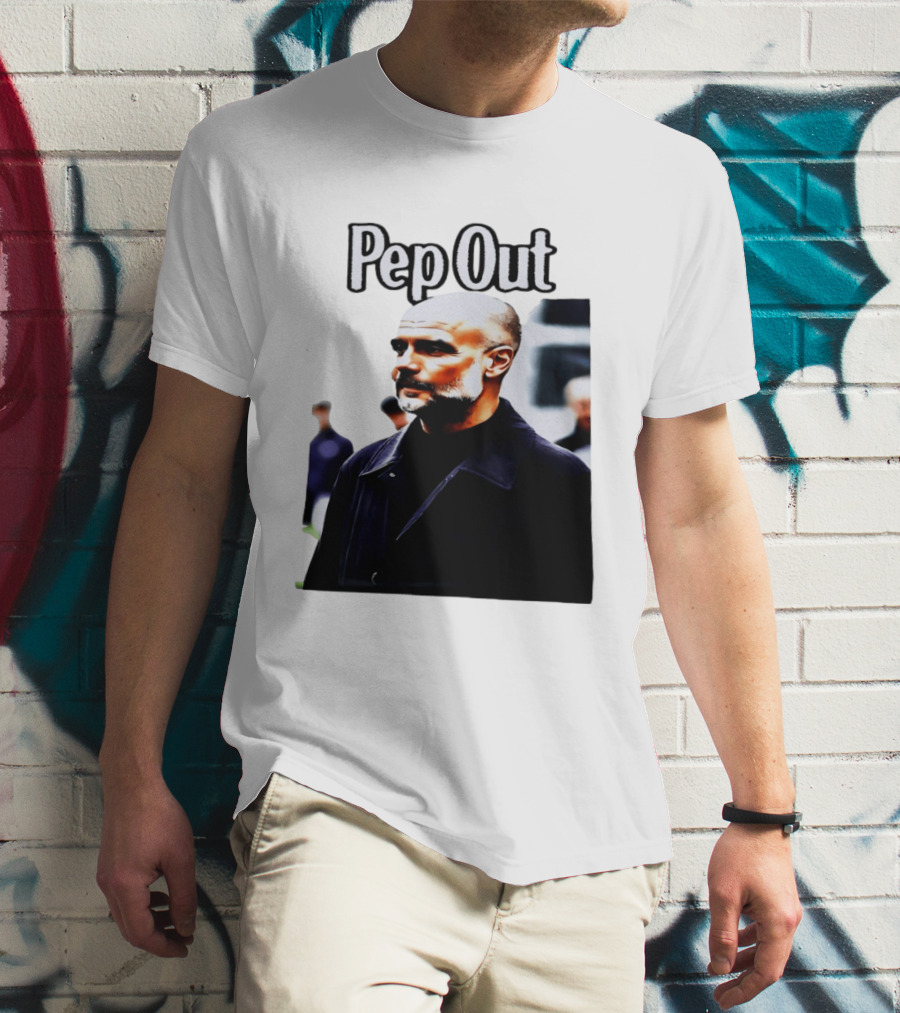 Pep Out Football Manager Critique T-Shirt