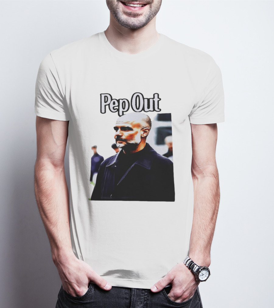 Pep Out Football Manager Critique T-Shirt