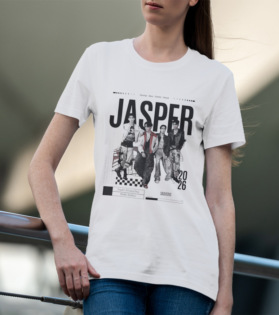 Jasper 2026 Joong Aou Santa Pond Fashion T-Shirt