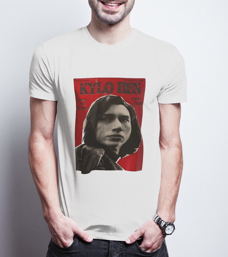 Kylo Ren Crush The Resistance First Order Rule The Galaxy T-Shirt