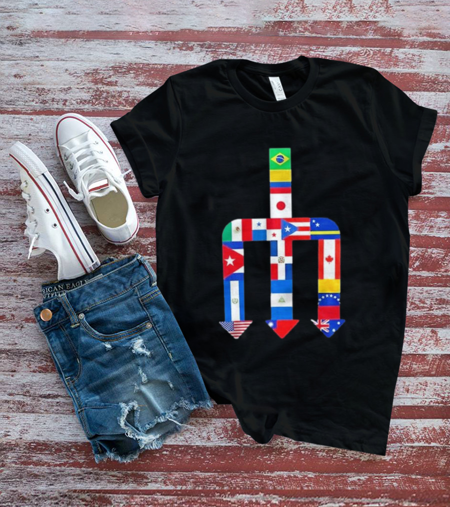 Seattle Mariners Dominate The Zone 2026 Scott Servais International Flags Banner T-Shirt
