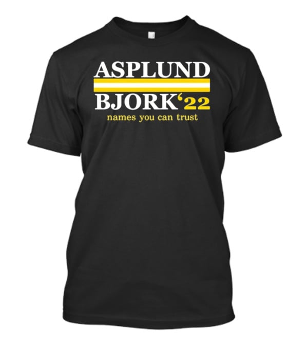 Asplund Bjork 22 Names You Can Trust T-Shirt