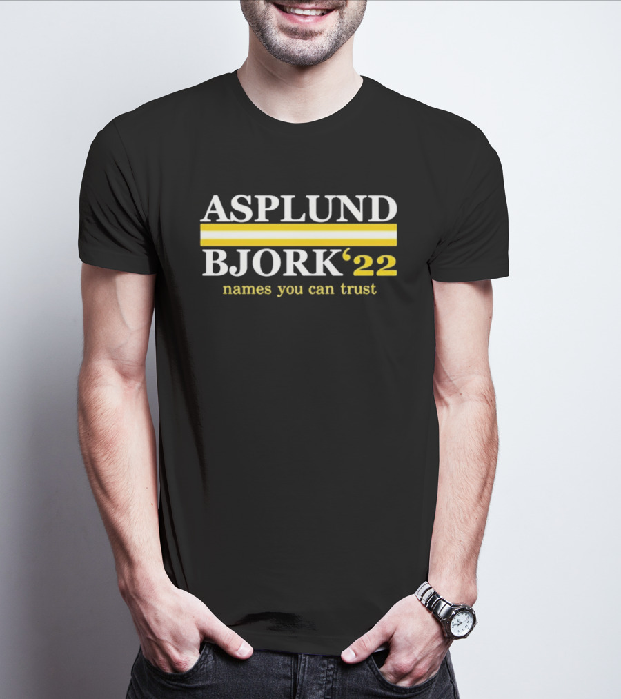 Asplund Bjork 22 Names You Can Trust T-Shirt