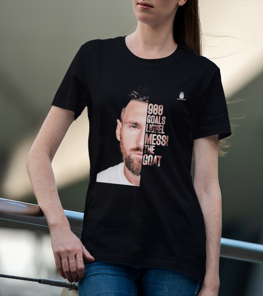 Lionel Messi The GOAT 900 Goals T-Shirt