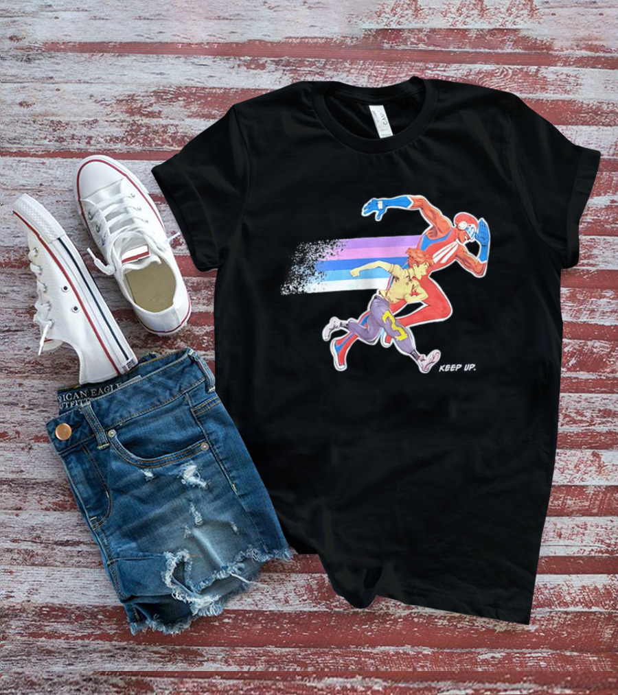 Jaxson Derr Keep Up Colorful Running Duo T-Shirt
