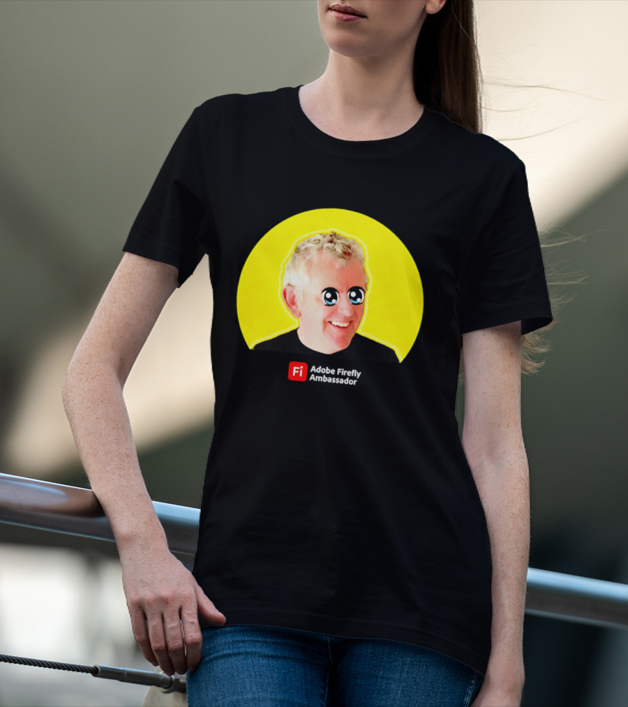 John Nack Firefly Ambassador Anime Eyes Yellow Circle Fi T-Shirt