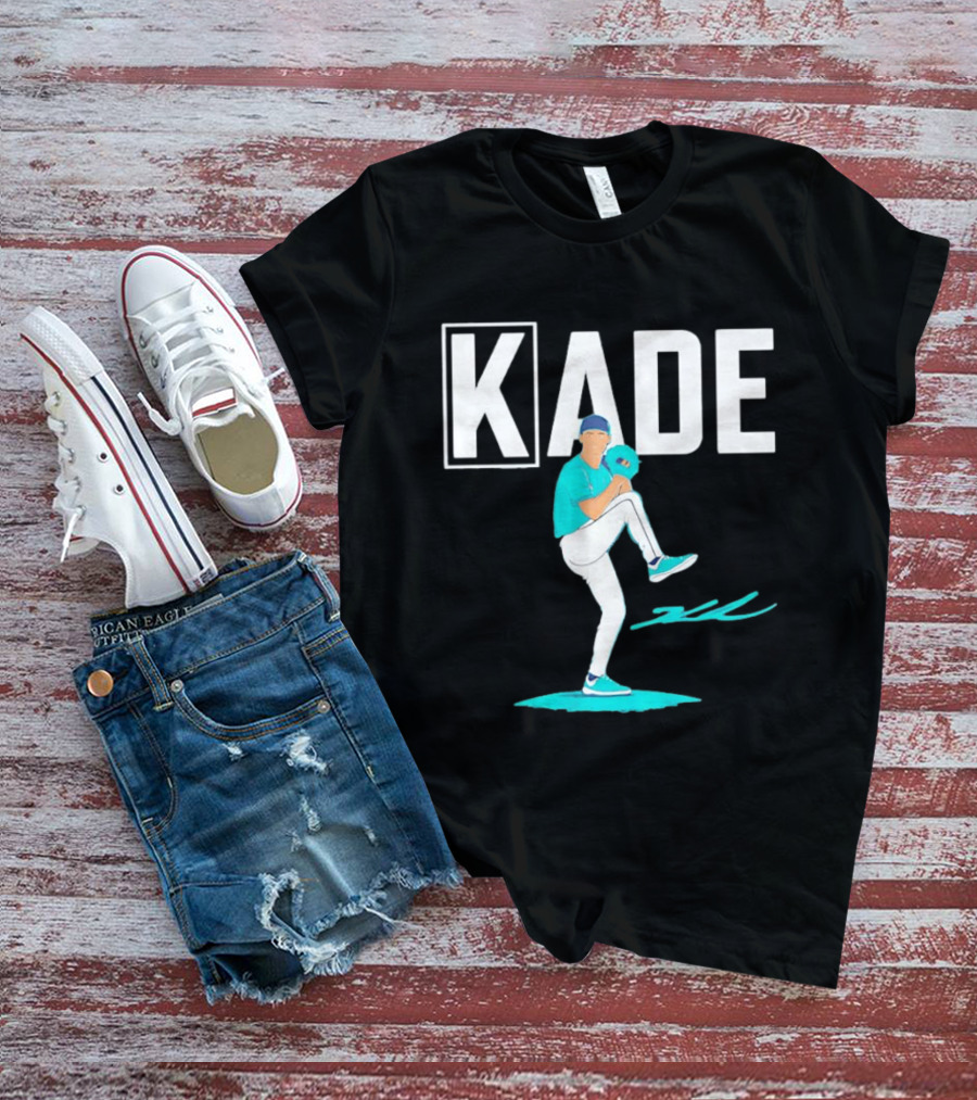 Kade Anderson Seattle Mariners MLB Pitcher K T-Shirt