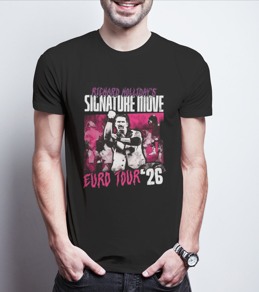Richard Holliday Signature Move Euro Tour '26 T-Shirt