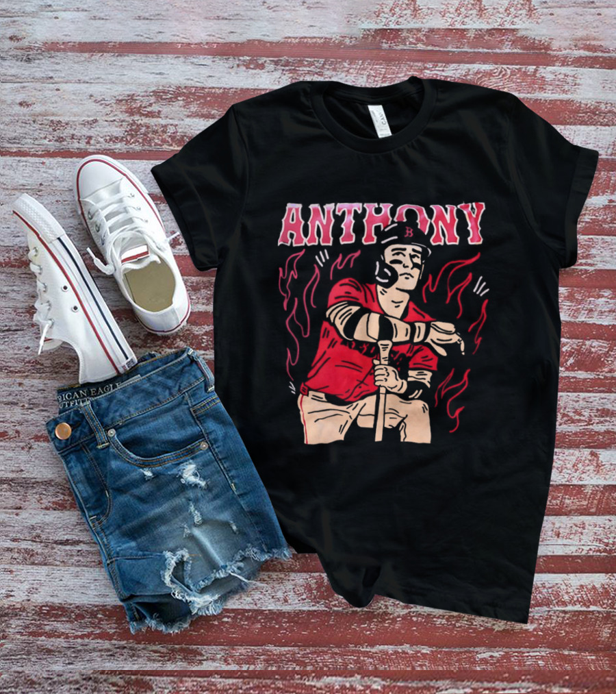 Anthony Red Sox Baseball Roman Anthony T-Shirt