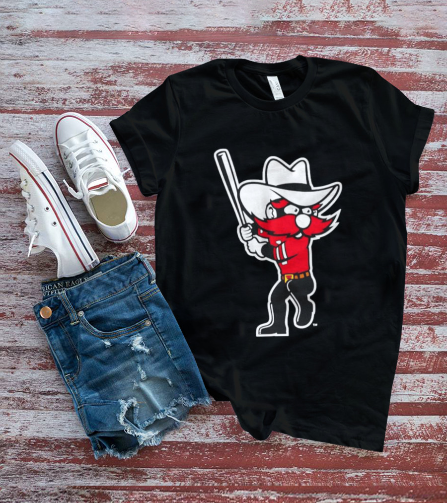 Texas Tech Red Raider NCAA Baseball Softball Raider Red T-Shirt