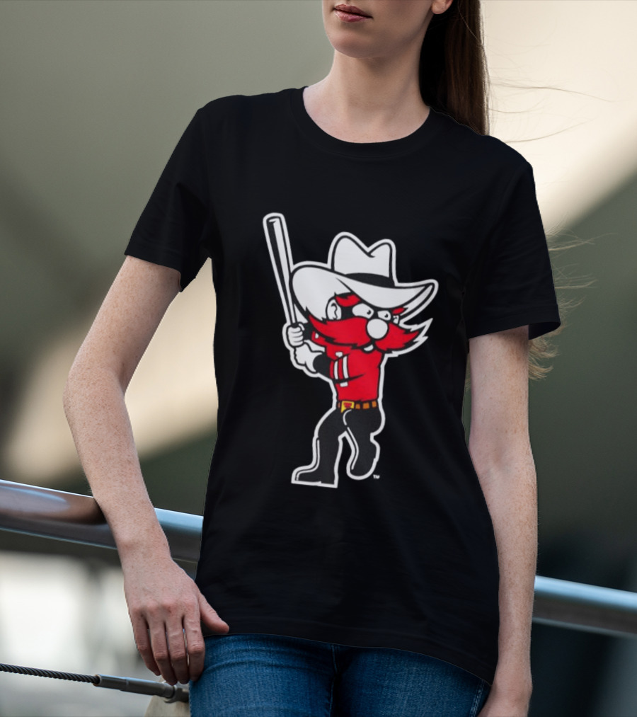 Texas Tech Red Raider NCAA Baseball Softball Raider Red T-Shirt