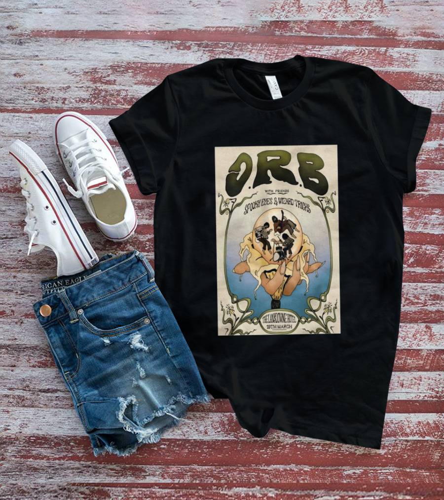ORB Spooky Eyes Wizard Tricks Lansdowne Hotel March 19 T-Shirt