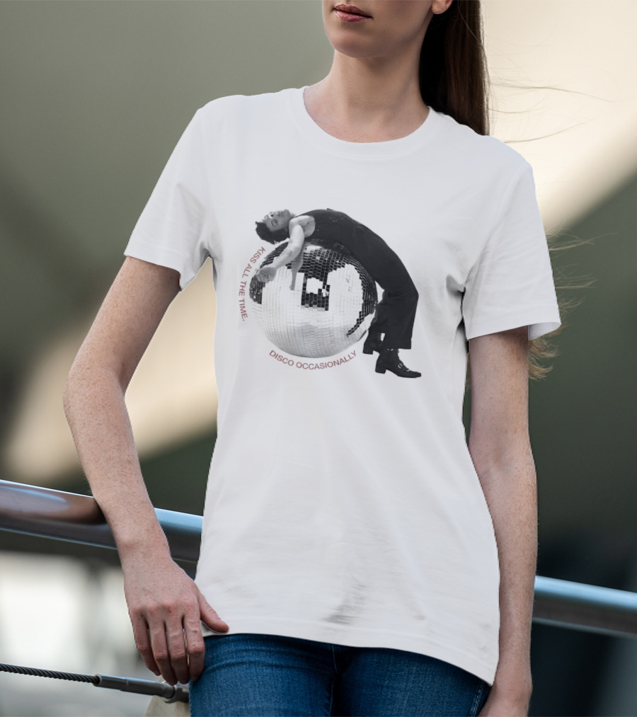 All The Time Disco Ball Harry Kiss Disco Occasionally T-Shirt