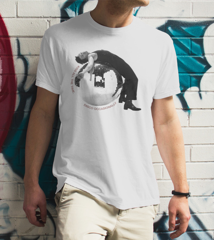All The Time Disco Ball Harry Kiss Disco Occasionally T-Shirt