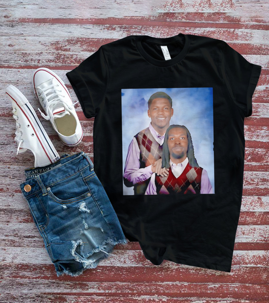 Anthony Edwards Naz Reid Step Brothers Minnesota Timberwolves T-Shirt