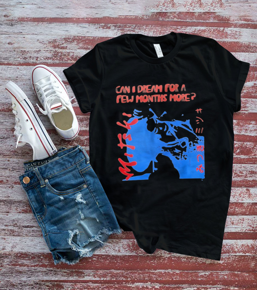 Can I Dream For Few Months More Unique Abstract Peaceful Face Blue And Red T-Shirt