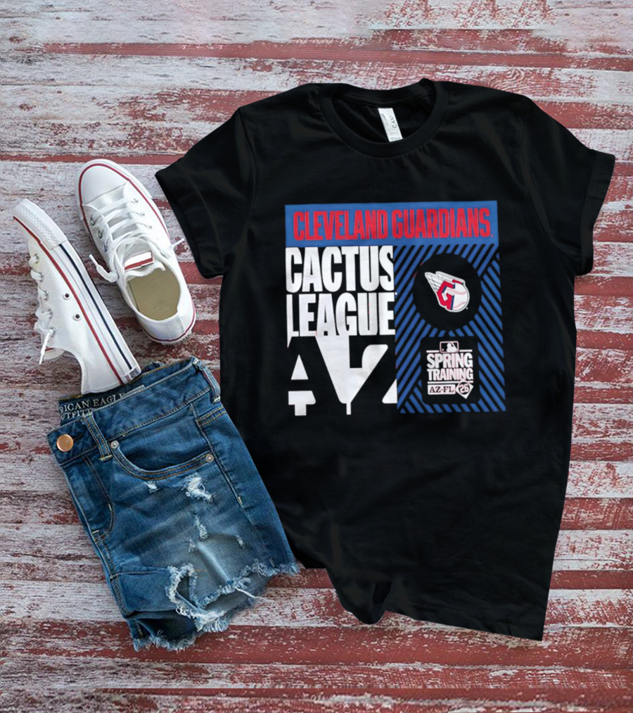 Cleveland Guardians Cactus League Spring Training 2026 Arizona Baseball T-Shirt