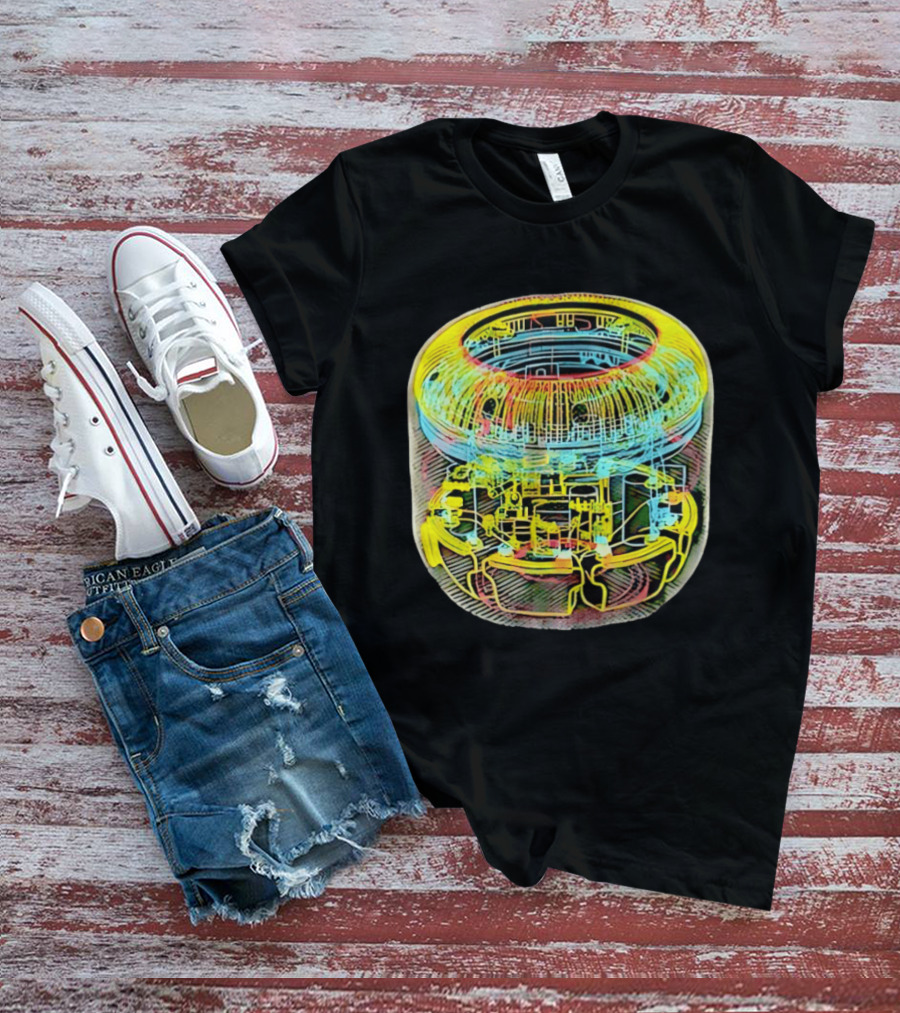 MKER Nuclear Reactor Schematic Blueprint Energy T-Shirt