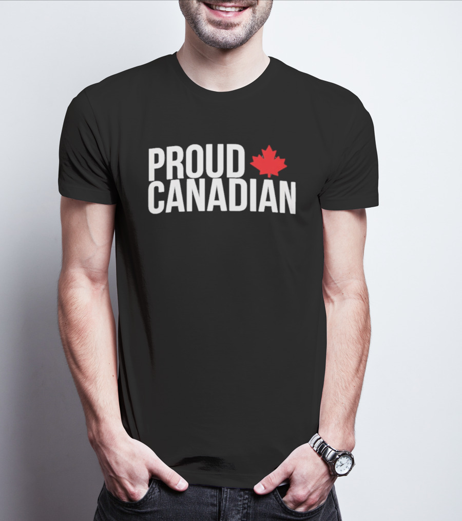 Proud Canadian Maple Leaf T-Shirt