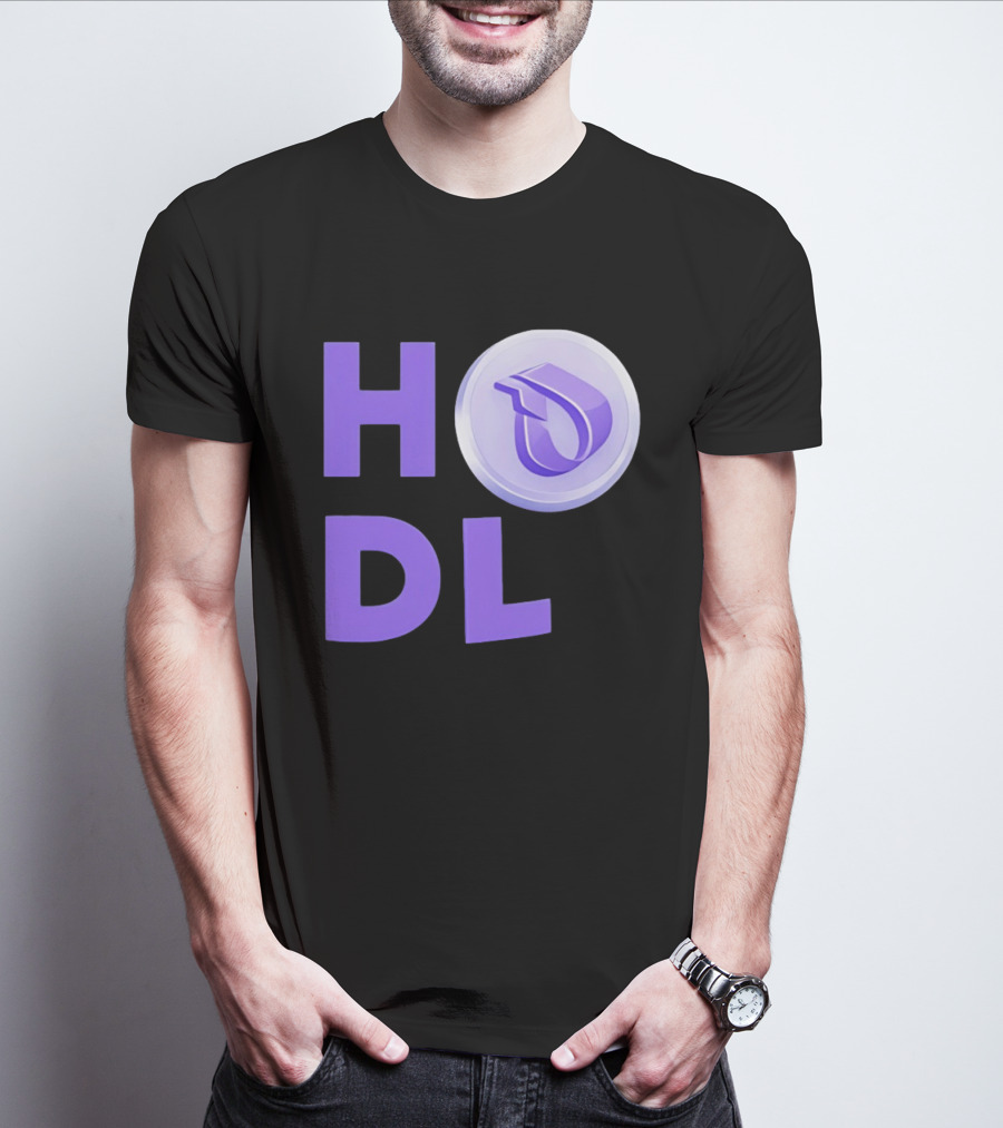 HODL Crypto Purple T-Shirt
