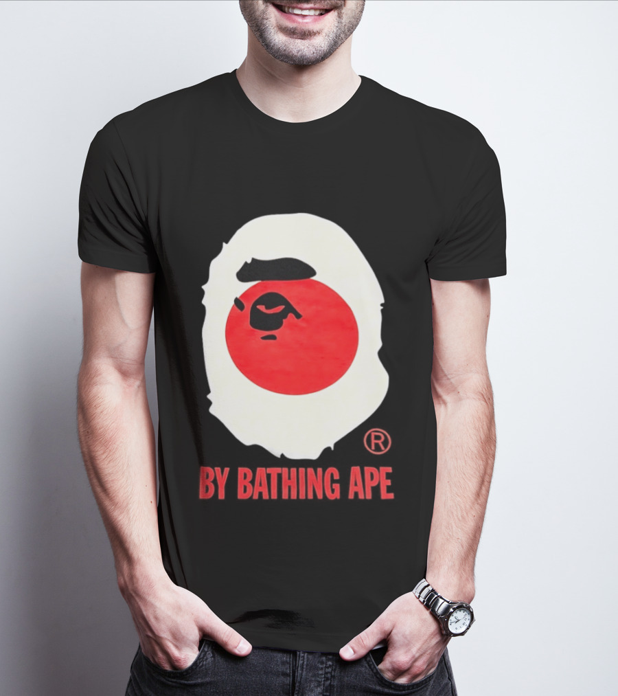 By Bathing Ape Japan Flag T-Shirt