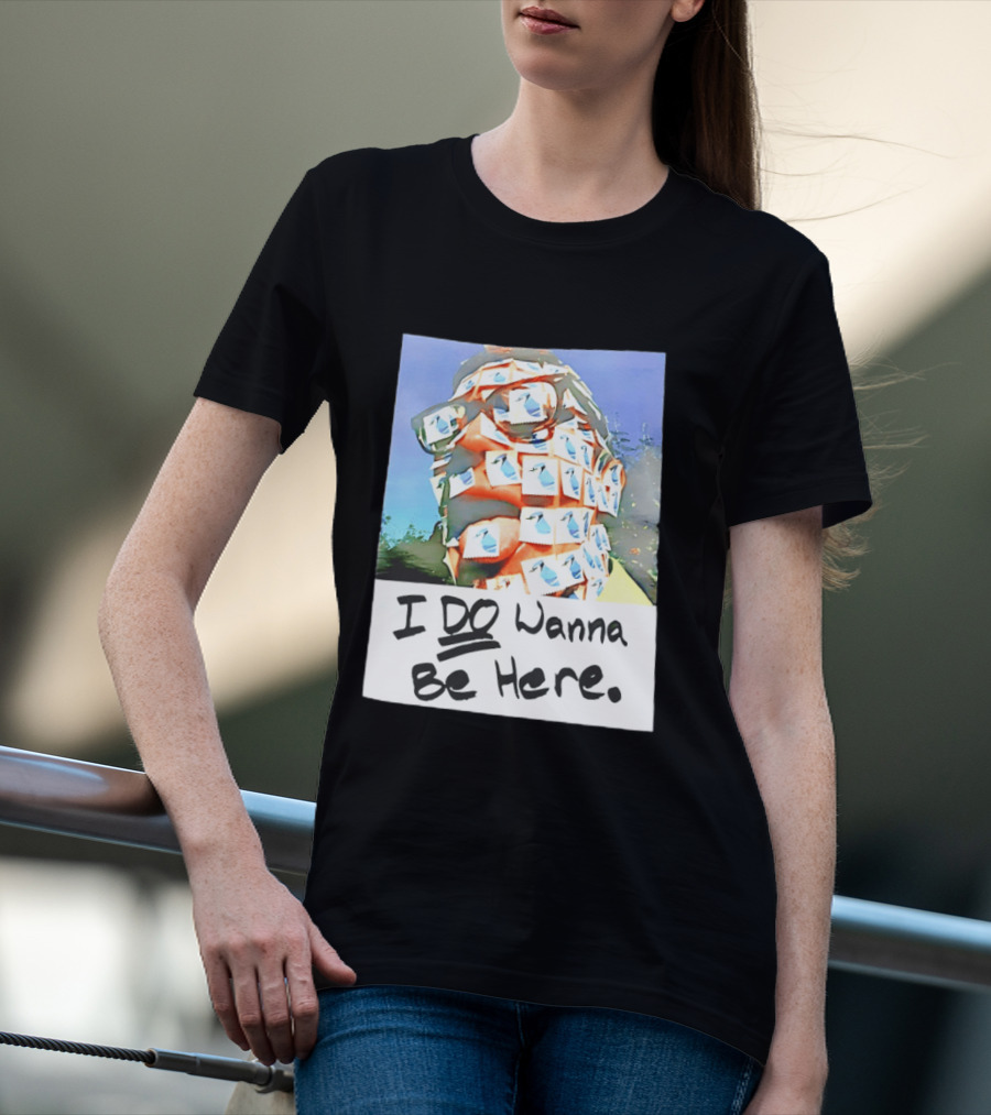 Switchfoot I Do Wanna Be Here Post It Note Collage T-Shirt