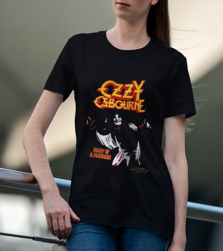 Ozzy Osbourne Diary Of A Madman Album T-Shirt
